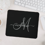 Erstellen Sie ein eigenes benutzerdefiniertes Mono Mousepad<br><div class="desc">Erstellen Sie Ihr eigenes personalisiertes Mauspad mit Ihrem eigenen handgeschriebenen Namen und Monogramm. Um diese Entwurfsvorlage zu bearbeiten,  ändern Sie die Textfelder wie oben gezeigt. Sie können einfach mehr Text oder Bilder hinzufügen,  Schriftart und Farben anpassen. Leckerei selbst oder das ideale Geschenk für Familie,  Freunde,  Eltern und Großeltern!</div>