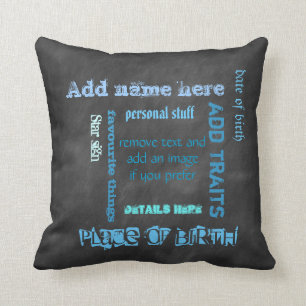 Erstellen Sie ein eigenes Chat-Wort-Cloud-Kissen, Kissen