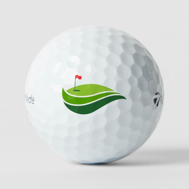 Erstellen Sie ein eigenes Monogramm für benutzerde Golfball (Vorderseite)