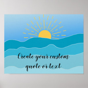 erstellen Sie ein eigenes Poster