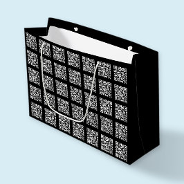 Erstellen Sie ein gekacheltes QR-Code-Muster | Bea Große Geschenktüte