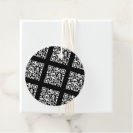 Erstellen Sie ein gekacheltes QR-Code-Muster | Edi Geschenkanhänger