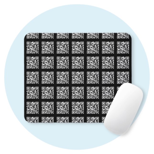 Erstellen Sie ein gekacheltes QR-Code-Muster | Edi Mousepad (Von Creator hochgeladen)