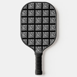 Erstellen Sie ein gekacheltes QR-Code-Muster | Edi Pickleball Schläger