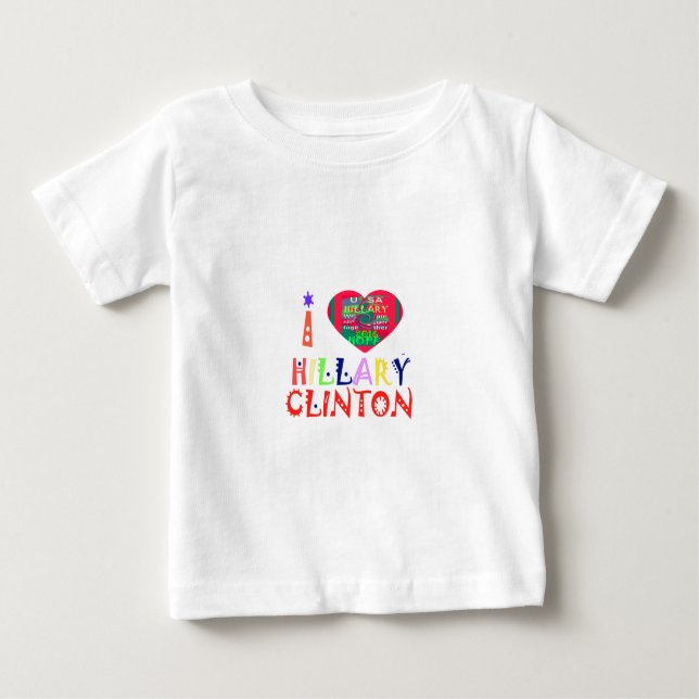 Erstellen Sie ein inspirierendes hälläres Liebe Zi Baby T-shirt (Vorderseite)