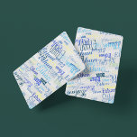 Erstellen Sie ein Kartenspiel mit Ihrem eigenen Na Spielkarten<br><div class="desc">Erstellen Sie coole Spielkarten mit Ihrem Sondernamen,  der in verschiedenen Schriftart-Stilen und Farben auf einem hellgrauen Hintergrund wiederholt wird</div>