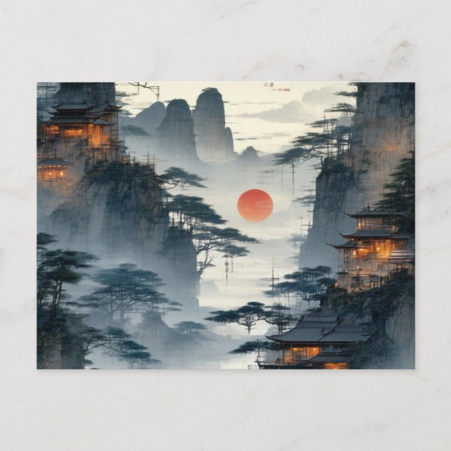 Erstellen Sie ein Vintages, benutzerdefiniertes Bi Postkarte (Vorderseite)