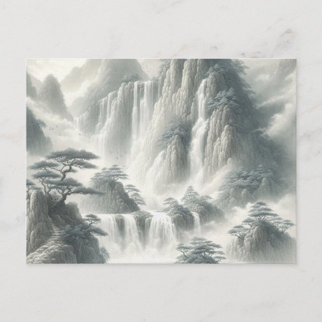 Erstellen Sie ein Vintages, benutzerdefiniertes Bi Postkarte (Vorderseite)