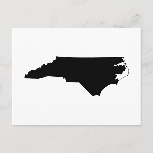 Erstellen Sie eine Ankündigung nach North Carolina Postkarte (Vorderseite)