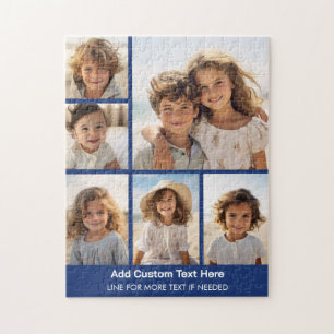 Erstellen Sie eine benutzerdefinierte 6-Foto-Colla Puzzle