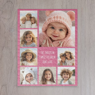 Erstellen Sie eine benutzerdefinierte 8-Foto-Colla Puzzle