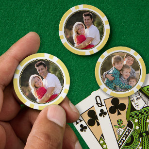 Erstellen Sie eine benutzerdefinierte Foto-Zuhause Pokerchips