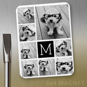 Erstellen Sie eine benutzerdefinierte Fotocollage Magnet