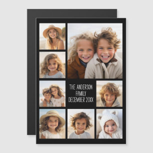 Erstellen Sie eine benutzerdefinierte Fotocollage Magnetkarte