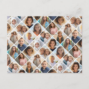 Erstellen Sie eine benutzerdefinierte Fotocollage  Postkarte