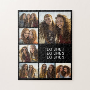 Erstellen Sie eine benutzerdefinierte Fotocollage Puzzle