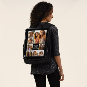 Erstellen Sie eine benutzerdefinierte Fotocollage Rucksack