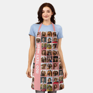 Erstellen Sie eine benutzerdefinierte Fotocollage Schürze