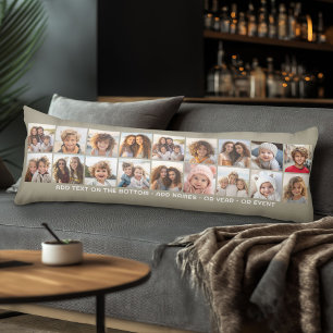 Erstellen Sie eine benutzerdefinierte Fotocollage Seitenschläferkissen