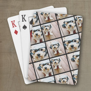 Erstellen Sie eine benutzerdefinierte Fotocollage  Spielkarten