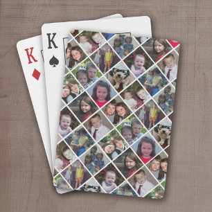 Erstellen Sie eine benutzerdefinierte Fotocollage Spielkarten