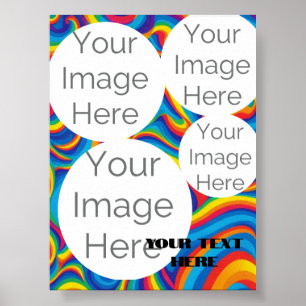 Erstellen Sie eine eigene Papiertextvorlage für da Poster