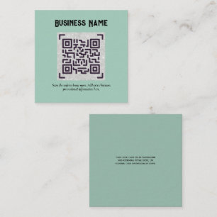 Erstellen Sie eine eigene QR Code Business Card -  Begleitkarte