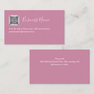 Erstellen Sie eine eigene QR Code Business Card -  Begleitkarte