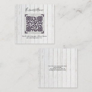 Erstellen Sie eine eigene QR Code Business Card -  Begleitkarte