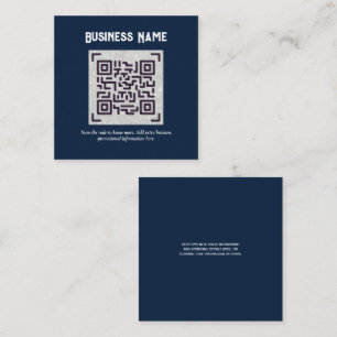 Erstellen Sie eine eigene QR Code Business Card -  Begleitkarte