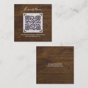 Erstellen Sie eine eigene QR Code Business Card -  Begleitkarte