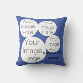 Erstellen Sie eine eigene Theme Pillow Foto Textvo Kissen