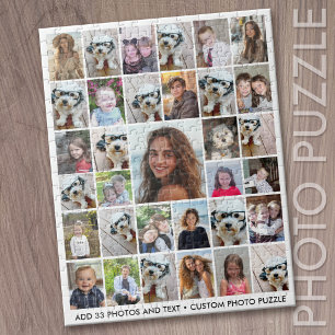 Erstellen Sie eine funky Fotocollage mit 33 Fotos Puzzle