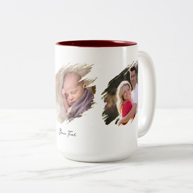 Erstellen Sie eine Tasse für den Tee-Kaffee mit in (VorderseiteRechts)
