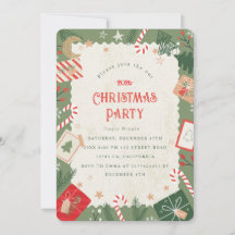 Erstellen Sie eine Weihnachtsfeier-Einladung