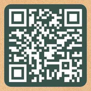 Erstellen Sie einen benutzerdefinierten QR-Code fü Quadratischer Aufkleber