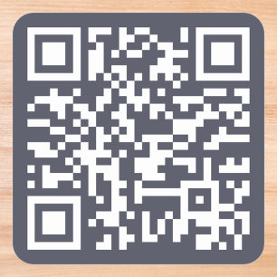 Erstellen Sie einen benutzerdefinierten QR-Code fü Quadratischer Aufkleber