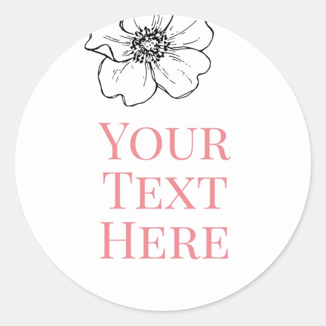 Erstellen Sie einen eigenen Bildtext Aufkleber Pin (Vorderseite)