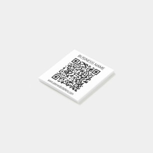 Erstellen Sie einen Geschäfts-QR-Code sofort & edi Post-it Klebezettel