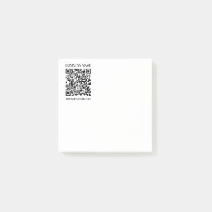Erstellen Sie einen Geschäfts-QR-Code sofort & edi Post-it Klebezettel