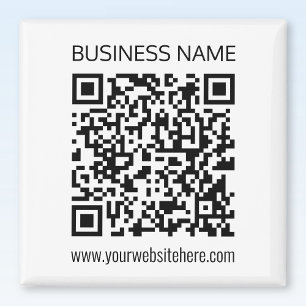 Erstellen Sie einen Geschäfts-QR-Code sofort und b Magnet