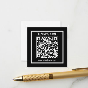 Erstellen Sie einen modernen QR-Code sofort Begleitkarte