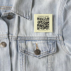 Erstellen Sie einen QR-Code Blassgelb Button