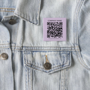 Erstellen Sie einen QR-Code   Blasslila Violett Button