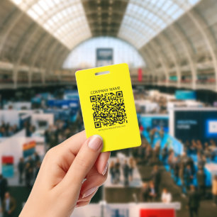 Erstellen Sie einen QR-Code Leicht erkennbar in Ausweis