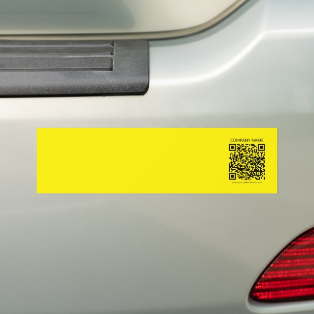 Erstellen Sie einen QR-Code | Leicht erkennbar in  Autoaufkleber (Auf Auto)