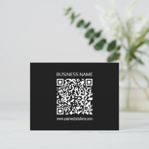 Erstellen Sie einen QR-Code sofort mit der URL Ihr Postkarte