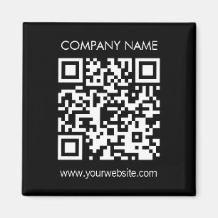 Erstellen Sie einen QR-Code sofort Modernes einfac Magnet