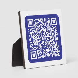 Erstellen Sie einen scannbaren QR-Code | Bearbeitb Fotoplatte