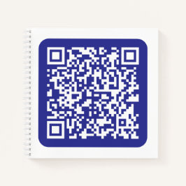 Erstellen Sie einen scannbaren QR-Code | Bearbeitb Notizbuch
